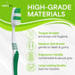 Bulk Toothbrush Pack With Hygienic Covers  Premium Quality Individually Wrapped Colorful Tooth Brushes  Medium Soft Bristles Per
