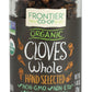 Frontier Whole Organic Cloves, 1.4 Ounce