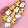 12 Easter Icing Shapes - Bunnies & Chicks - Edible Easter Sprinkles - by Simply Sucr   (24 Easter Shapes)