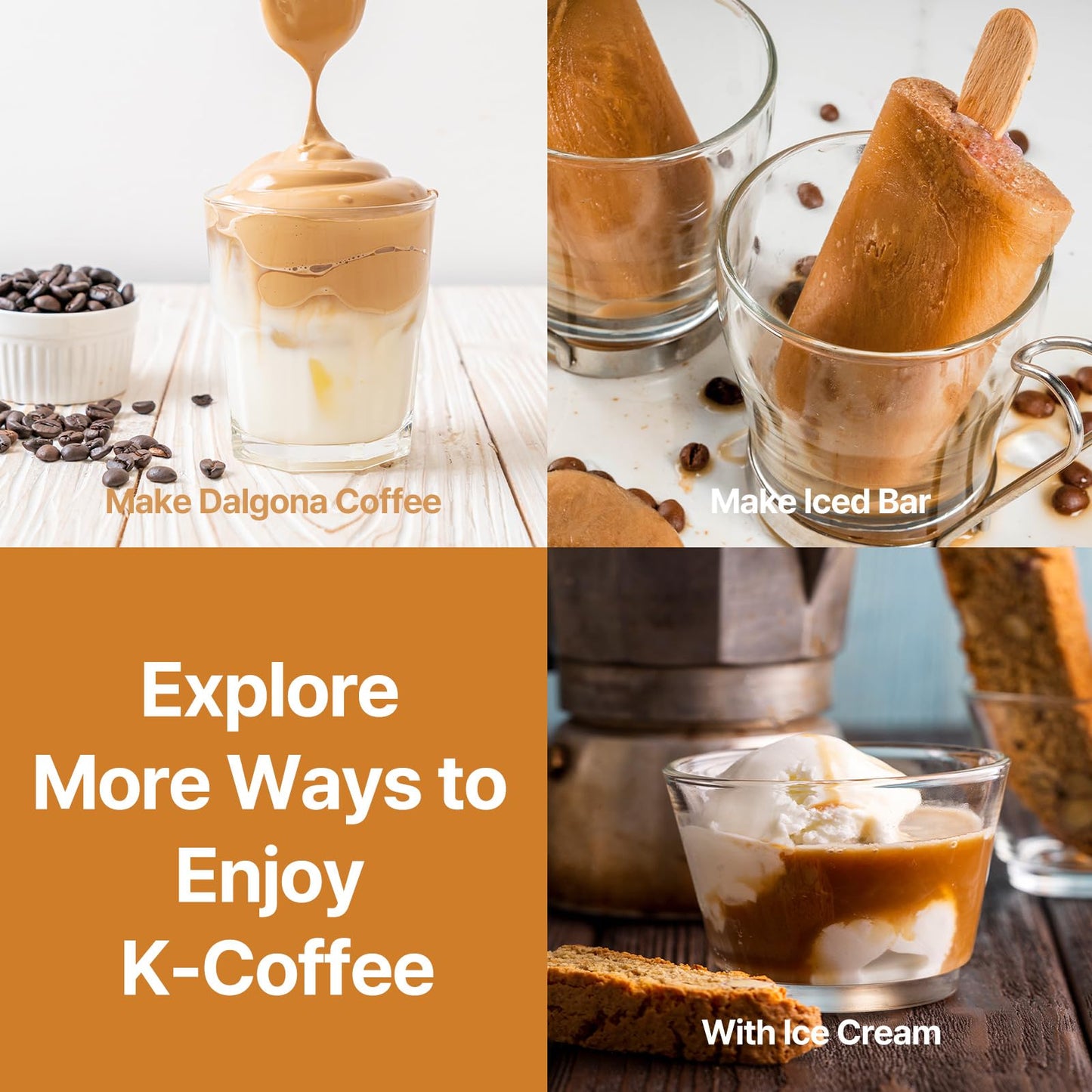 Cutie Mango Maxim & Stevia Variety 20 Sticks Premium Korean Instant Coffee Sampler White Mocha Original Zero Sugar Stevia Assort