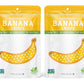 Natures Turn Freeze-Dried Fruit Snacks, Banana Crisps, Pack Of 2 (1.2 Oz Each)