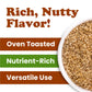 Food to Live Organic Toasted Hulled Sesame Seeds, 1 Pound - Crunchy and Nutritious Snack, Oven Roasted, Unsalted, No Oil Added,