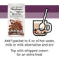 Host Defense, Mycobrew Mocha Drink Mix, Supports Energy And Focus, With Lion’S Mane Mushroom, 5Oz - 10 Packets (0.5Oz Each)