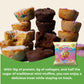 Mission Nutrition Protein Snack Box - Prime Bites Mini Muffins, Magic Spoon   Bar, Quest Brownie & Frosted Cookies - 11 Pieces
