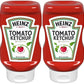 Heinz Classic Squeeze Bottles Ketchup, 14 Oz Bottle, Pack of Two