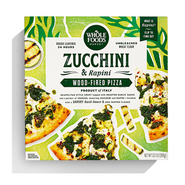Whole Foods Market, Zucchini Rapini Pizza, 13.7 Ounce