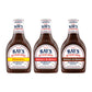 Sweet Baby Rays Gourmet Barbecue Sauce Variety Pack, 1 No Sugar Added Sweet & Smoky, 1 No Sugar Added Original, 1 No Sugar Added