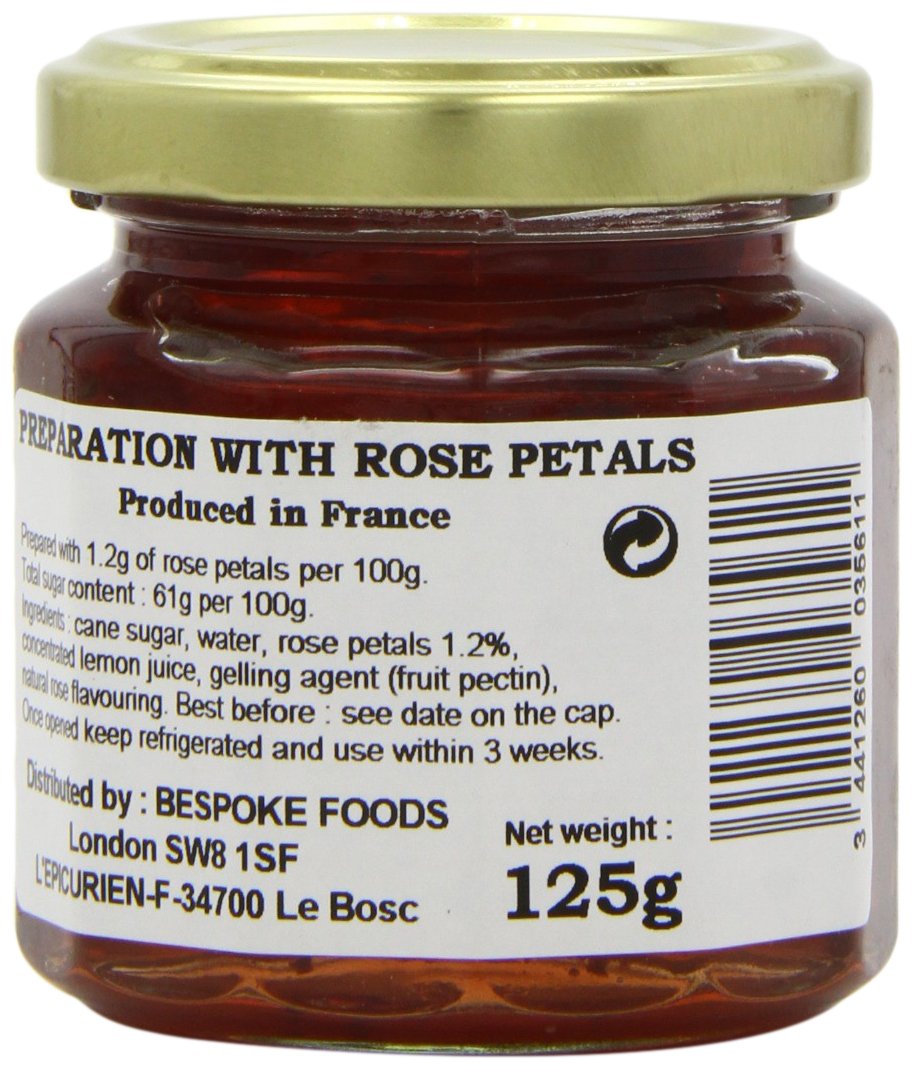 Epicurien Rose Petals Confit - 125 g or 4.4 oz