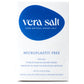 Vera Salt Fine Spring Salt - 300g Pack - Hand-Harvested White Crystals from Spain - Fine Texture with Natural Minerals - Plastic