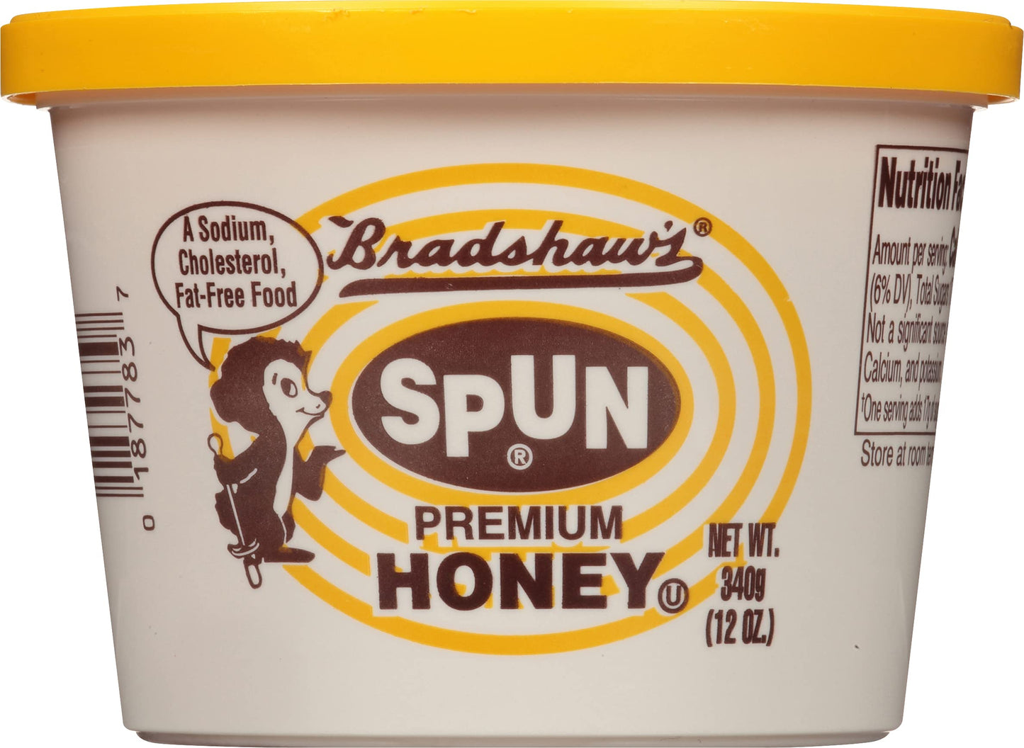 Bradshaws Spun Usa Clover Honey, 12 Ounce Bradshaws Premium Clover Honey From Usa Beekeepers
