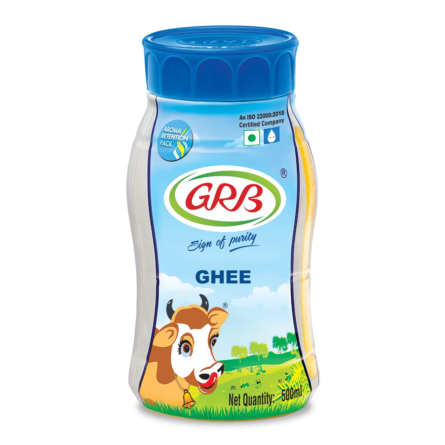 Grb Ghee Bottle, 500Ml