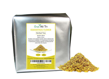 Greenhilltea Osmanthus Flower Dried Herbal Tea - 16 OZ, 1 Pound Pack