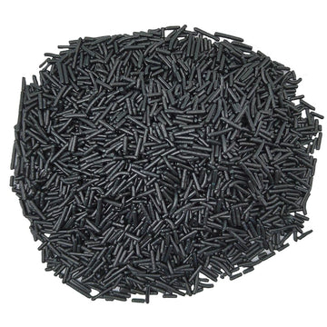 Homankit Black Jimmies Sprinkles Edible Sprinkle Candy Soft Jimmies Toppings For Ice Cream, Cupcake, Cake, Cookie, Dessert Decor
