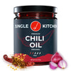 Jungle Kitchen Crunchy Garlic Chili Oil Chili Crisp Oil Vegan & Gluten-Free For Meats, Stir Fry, Vegetables, 6Oz