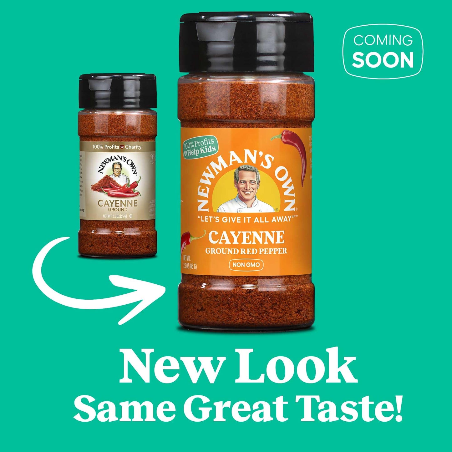 Newman's Own Ground Cayenne, 2.3 Ounce Bottle