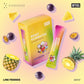 E EVERYDAZE BT21 Kombucha Tea Powder Mix, Vegan, No Added Sugar, 10 Sticks, Pineapple Passion Fruit Flavor, Gluten Free