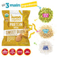 IWON Organics Sweet Dijon Flavor Snack Stix, High Protein and Organic Healthy Snacks, 8 Bags, 1.5 Ounce