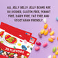 Needzo 20 Assorted Jelly Bean Flavors, Gourmet Candy, Shareable Fruit Flavored Bite Size Candies, Pack Of 2