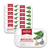 King Oscar Mackerel Fillets with Jalapeño Peppers, 4.05 oz Cans, Pack of 12