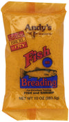 Andys Fish Breading Red 10-Ounces (Pack Of 12)