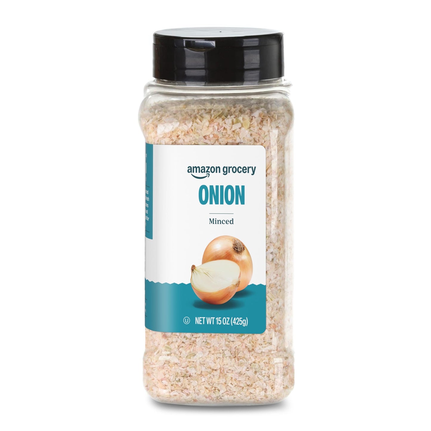 Amazon Grocery Minced Onion, 15 Oz, Pack of 1, Previously Happy Belly, Packaging May Vary