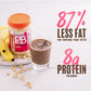 PBfit Peanut Butter Powder, No Sugar Added, 26 Ounce (Pack of 2)