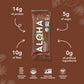 ALOHA Organic Plant Based Protein Bars - Chocolate Chip Cookie Dough - 12 Count, 1.9oz Bars - Vegan Snacks, Low Sugar, Gluten-Fr