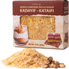 Baked & Shredded Kataifi Pastry 7 oz (200g) - Ready to Use Crushed Kadaifi, Roasted Shredded Phyllo Dough for Dubai Chocolate, K