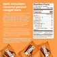 UNREAL Dark Chocolate Caramel Peanut Nougat Bars (1 Bag)  70% Organic Ingredients  Fair Trade  Non-GMO  No Corn Syrup  Sugar fermented-style flavors  Soy  209grams