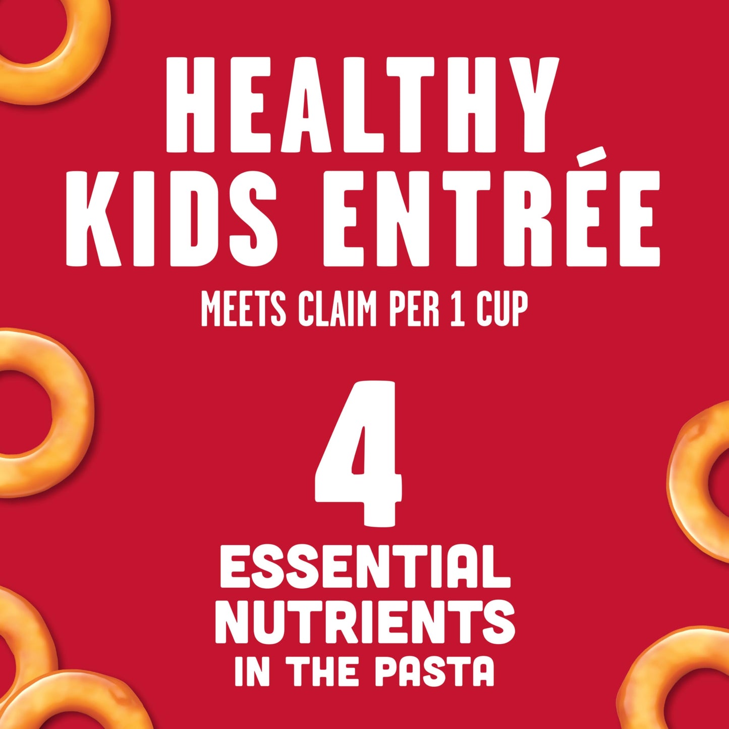 SpaghettiOs Original Disney Princess Shapes Canned Pasta, Healthy Snack for Kids and Adults, 15.8 OZ Can