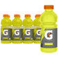 Gatorade Thirst Quencher Natural, Lemon Lime Sports Drink, 20 Fl Oz Bottles, 8 Pack