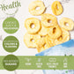 Nuts U.S. - Dried Apple Rings | No Added Sugar | No Artificial Color | Chewy Texture | Non-Gmo | Juicy And Natural | Packed In A