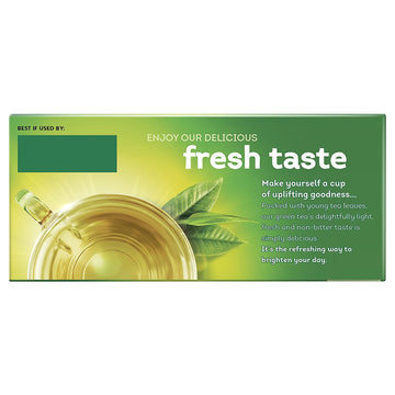 Lipton Green Tea Bags, Hot Or Iced, 40 Count