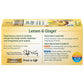 Twinings Lemon & Ginger Herbal Tea Bags, 25 Count, TNA85145