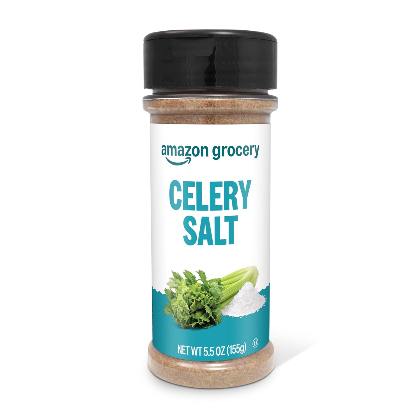Amazon Grocery Celery Salt, 5.5 Oz, Seasoning for Cooking and Flavoring