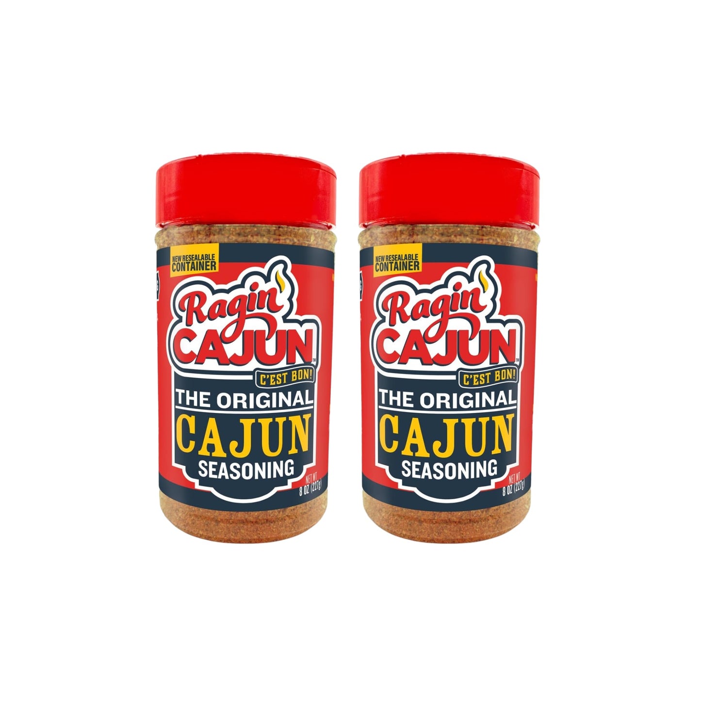 All Purpose Original Cajun Seasoning 8 Oz Ragin' Cajun (Pack Of 2)