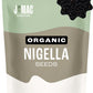 J Mac Botanicals, Organic Nigella Seeds (1 Pound), USDA Certified, black cumin seed, Nigella Sativa, Kalonji Seeds