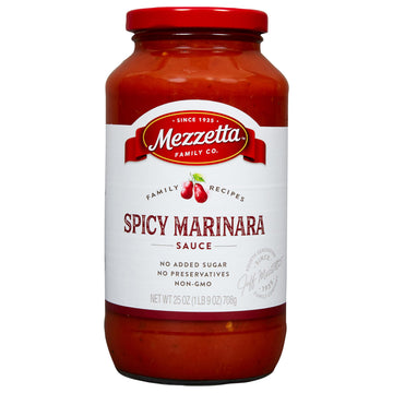 Mezzetta Marinara Sauce, Spicy, 25 Ounce