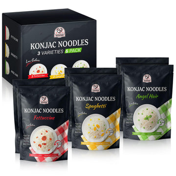 52USA Konjac Shirataki Noodle, Low Carb Pasta 52.8 Oz (1500 g), Keto and Paleo Friendly, Low Calorie, Sugar Free, Vegan, Ready t