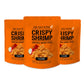 ARAWOOM - Real Crispy Shrimp Cheek Snack - 100% Real Black Tiger Shrimp [2 ounce (Pack of 3)] - Cajun Flavors - Crunchy Treat fo