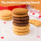 Mi-Del Ginger Flavored Snaps - Crunchy Ginger Cookies - Swedish Ginger Snaps Cookies Old Fashioned - Non-Gmo Certified, 0G Trans