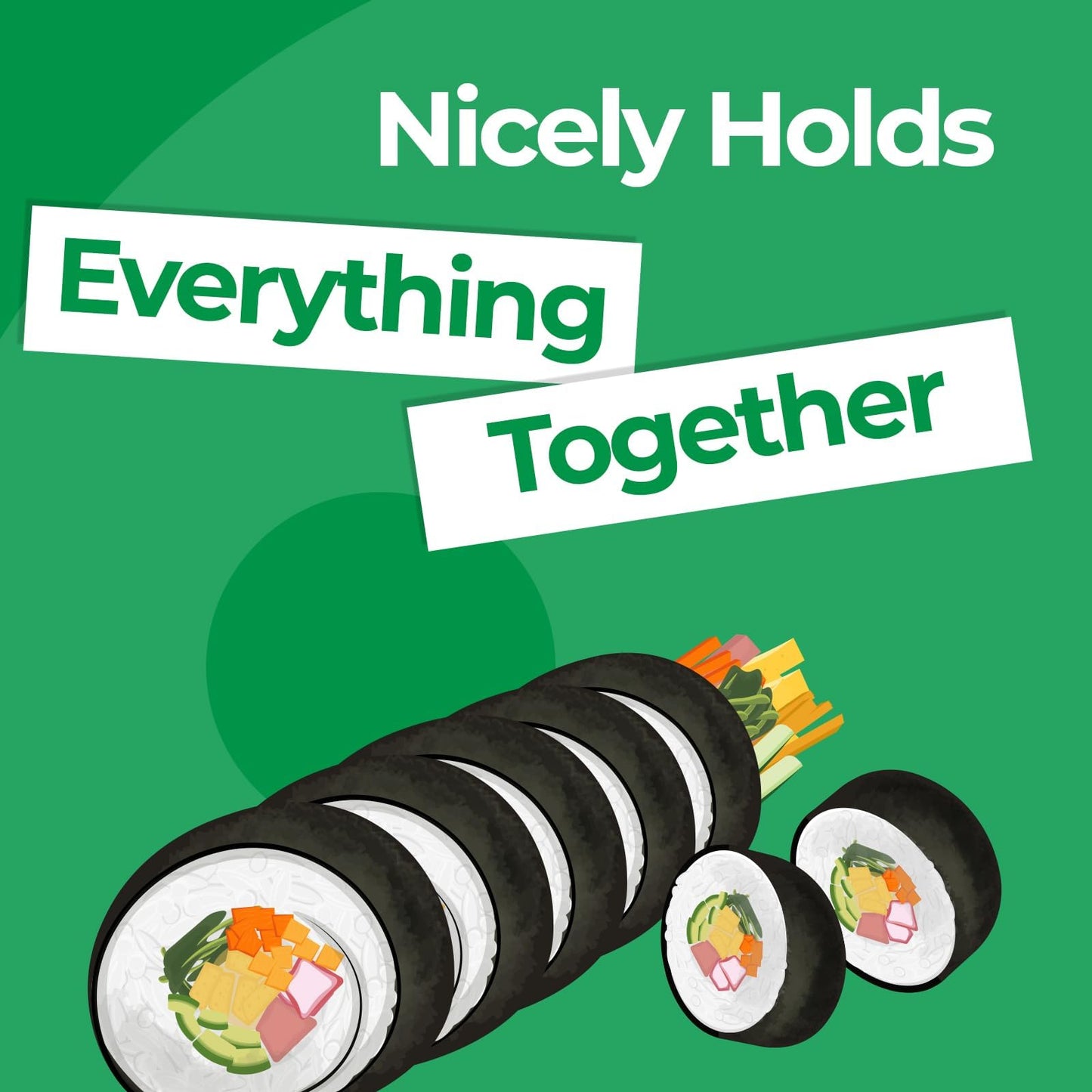 Surasang Gimbap Roasted Sea  Sheets, Sushi Nori, 20 Full Sheets, 1.7 Ounce, Pack of 1