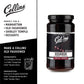 Collins spirit-inspired flavor Cocktail Cherries - Drinks Garnish for Cocktails, 11 Ounce Glass Jar, Black, Model 9044