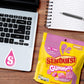 Starburst Gummies All Pink Gummy Candy, Sharing Size, 9 oz Bag, Pack of 8