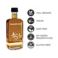 Runamok Ginger Root Infused Maple Syrup - Gluten Free Natural Sweetener - 8.45 Fl Oz (250mL)