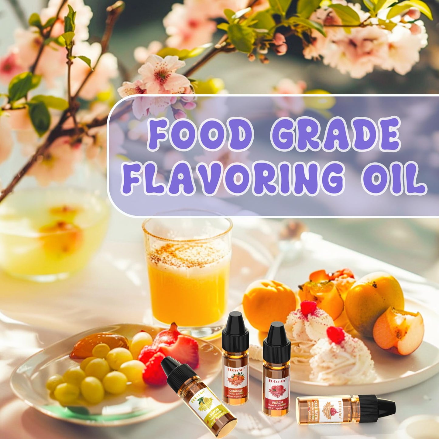 Food Flavoring Oil - 16 Liquid Lip Gloss Flavoring Oil, Concentrated Candy Pineapple Lavender Vanilla Extract Flavor Oil For Bak