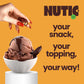 Nutic Dark Chocolate Covered Peanut Clusters - 1Lb, Decadent Snacking & Gift-Ready Treats, Luxurious Chocolate-Covered Peanuts F