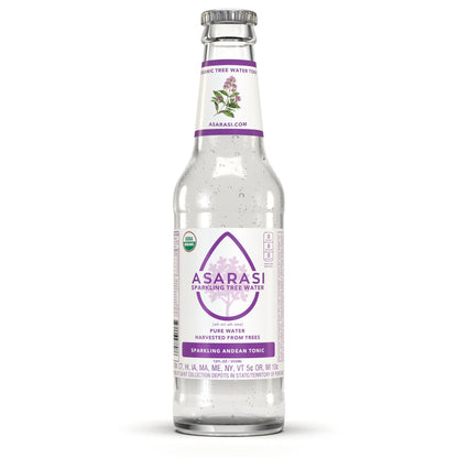 Asarasi Organic Sparkling Andean Tonic Tree Water - 12 Pack