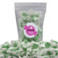 Gourmet Soft And Chewy Salt Water Taffy Candies - Individually Wrapped - Bulk Bags (Spearmint, 2 Pound (Pack Of 1))