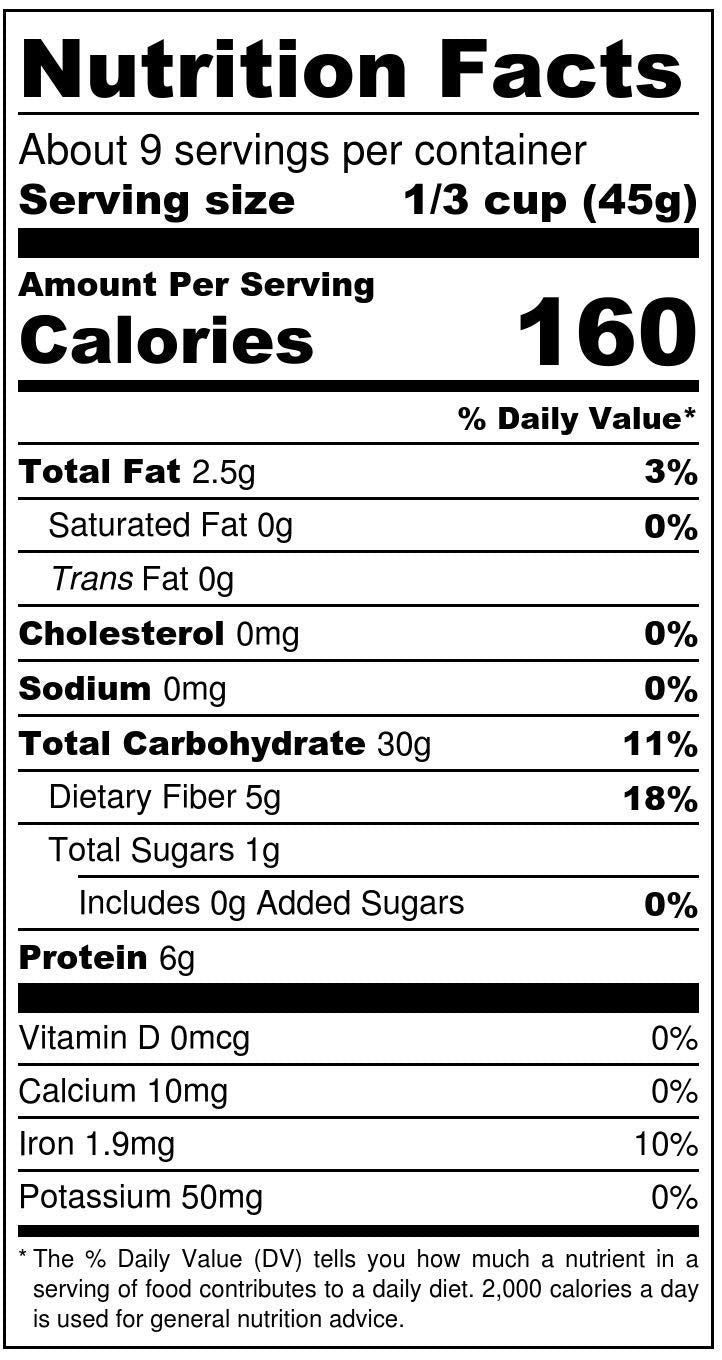 Farm to Table Foods Organic Ancient Super Grain Whole Grain & Oatmeal - 3 - 14 oz. bags